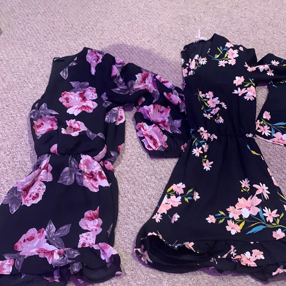 Floral romper bundle